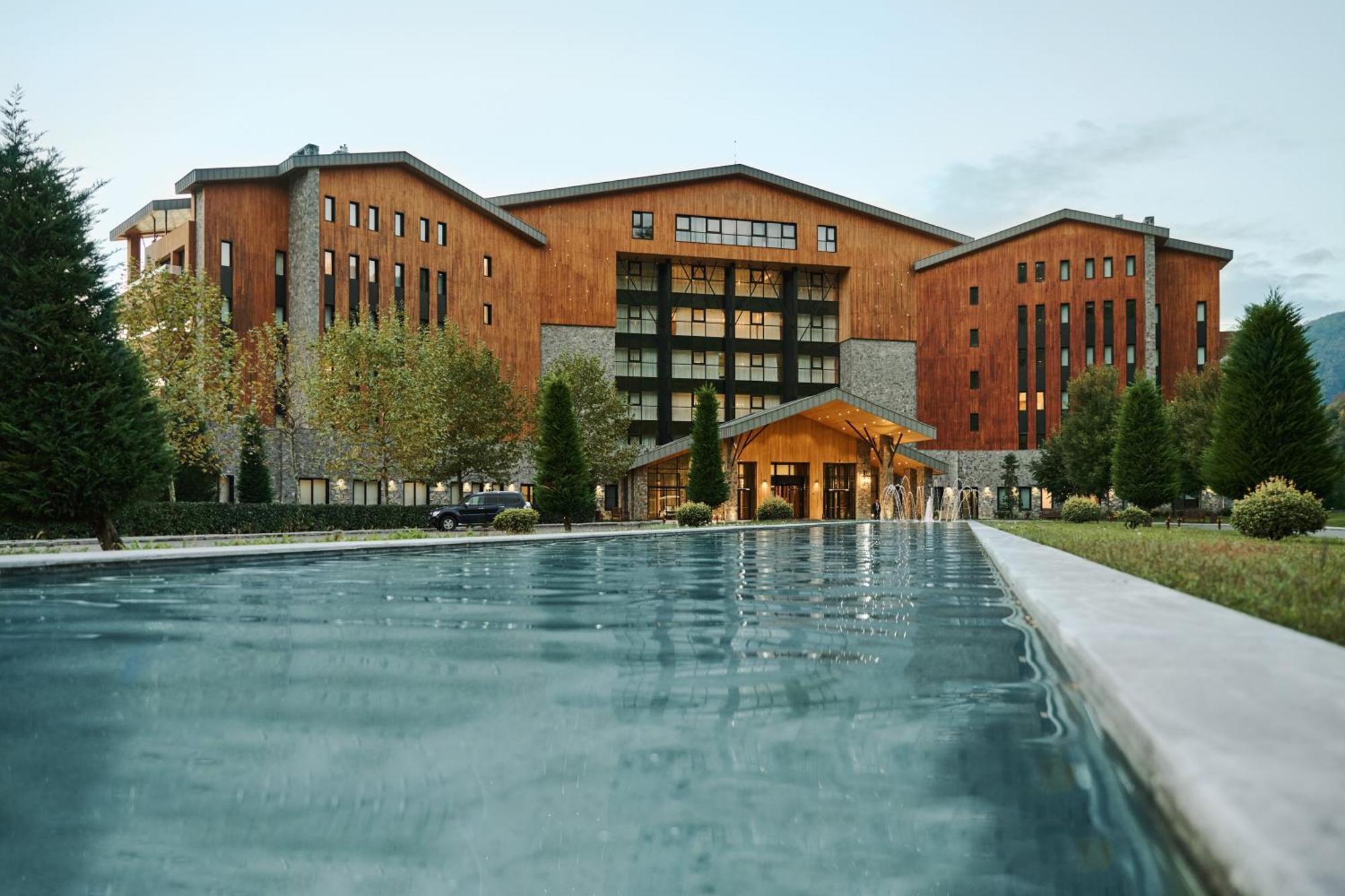 Chenot Palace Qəbələ Exterior foto